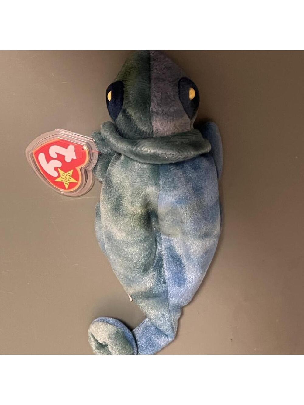 Beanie Babies Blue and Green Stuffed-animal